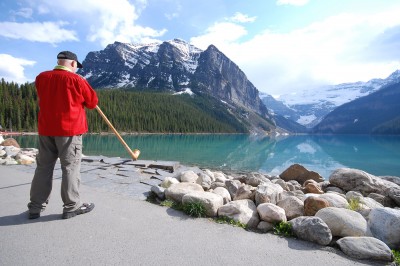 Alphorn @ Lake Louise