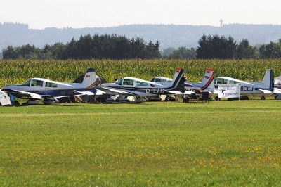 The Grumman Family am Tannkosh Fly-In 2011