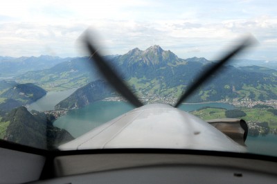 HB-FVI inflight