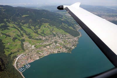 HB-FVI inflight