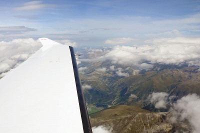 HB-FVI inflight
