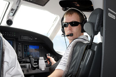HB-FVI inflight