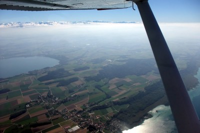 HB-CWE inflight