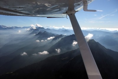 HB-CWE inflight